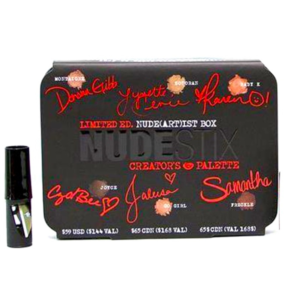 NUDESTIX Nude(art)ist Box Creator's Palette LIMITED ED Set of 6 w/Sharpe…